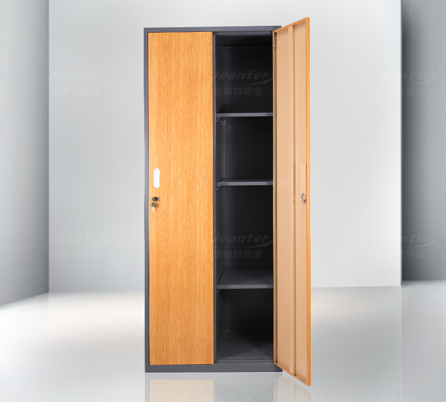 木紋轉(zhuǎn)印2門儲(chǔ)物柜